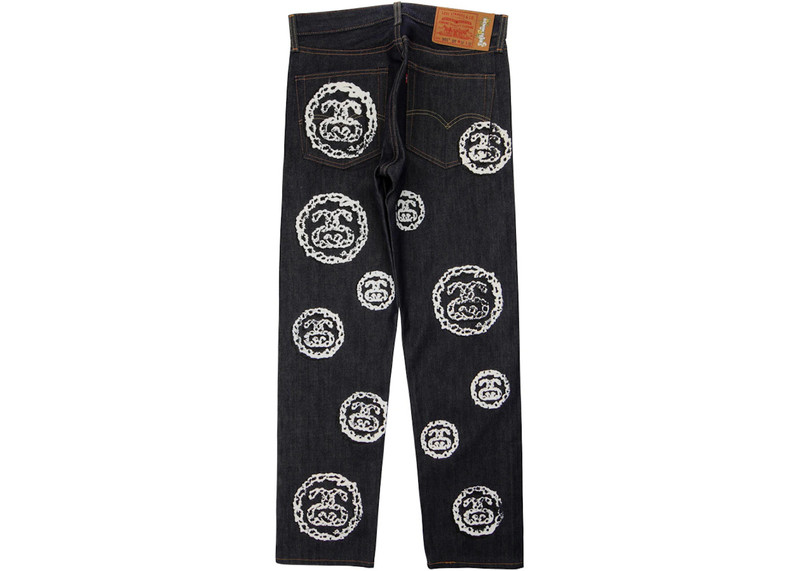 Stüssy Stussy x Denim Tears 501 Jean Raw Denim outlook
