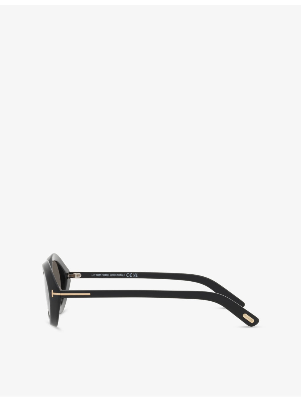 FT1186 Troy Oval-Frame Acetate Sunglasses - 3