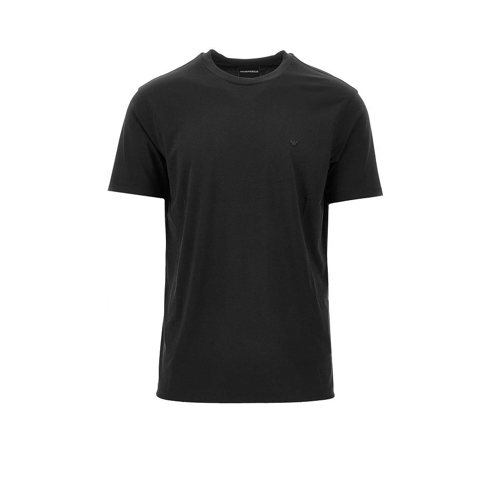 EAGLE EMBROIDERY MODAL-BLEND T-SHIRT - 1