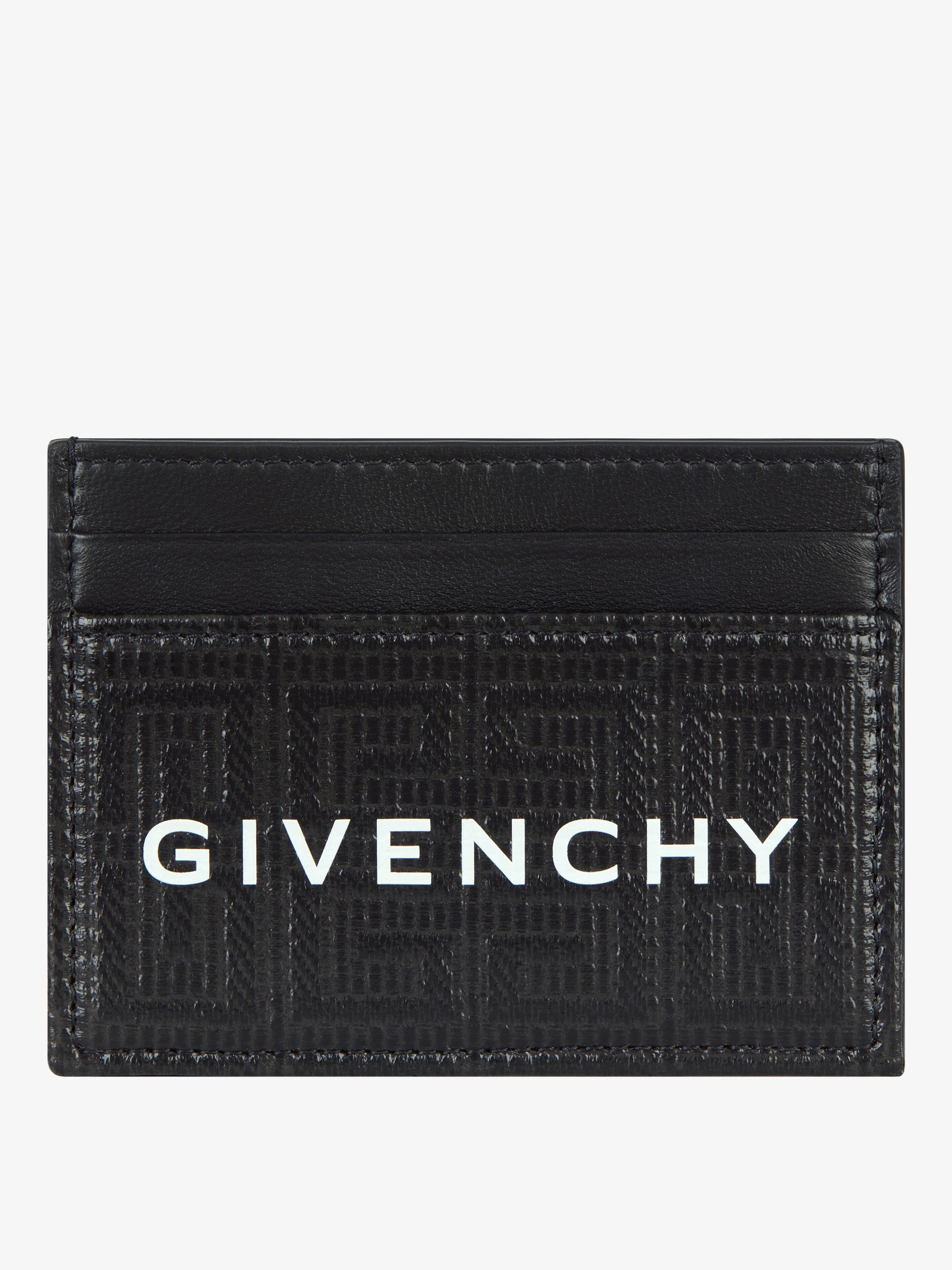 GIV CUT CARD HOLDER IN 4G COATED CANVAS AND LEATHER - 3