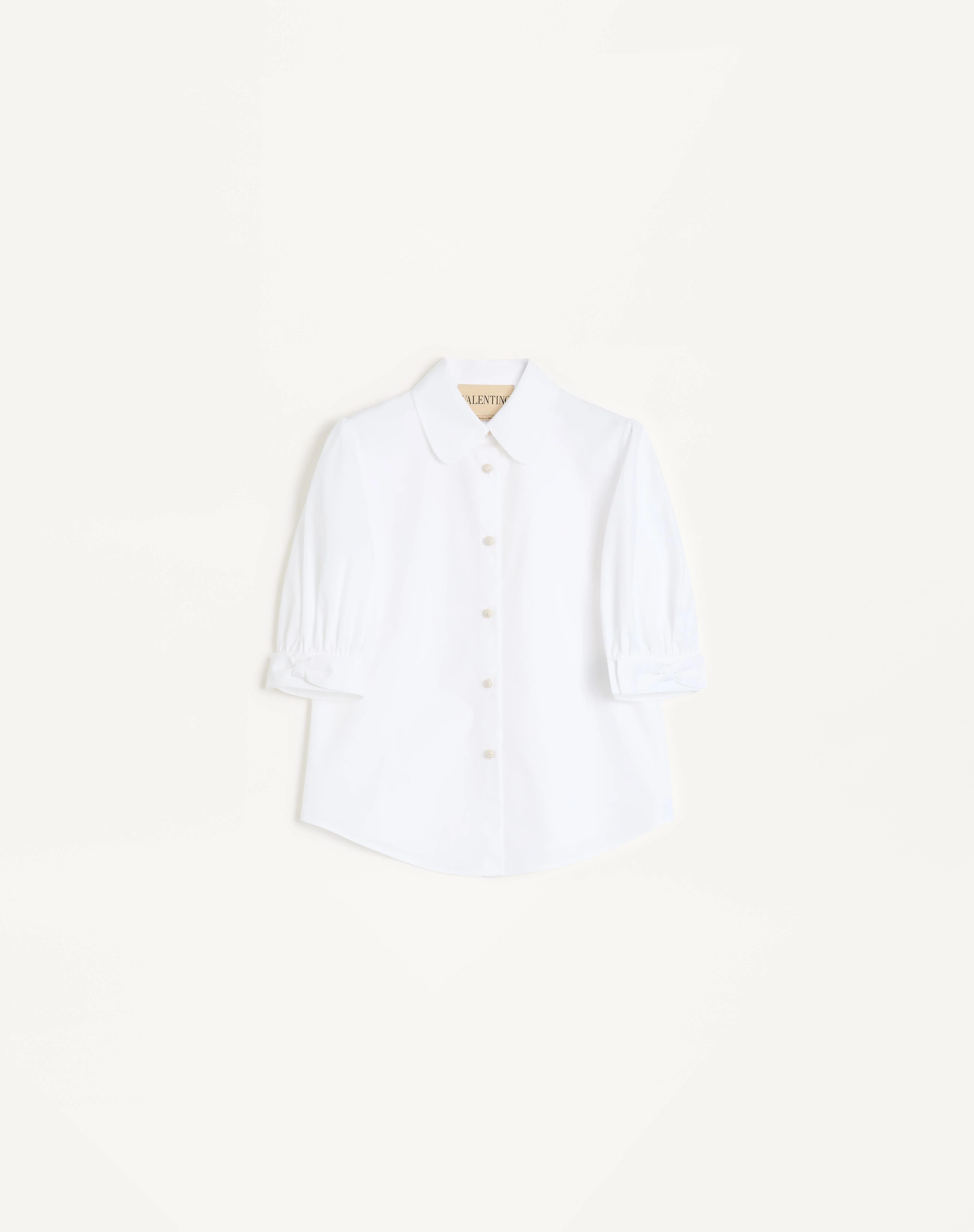 COTTON POPELINE SHIRT - 1