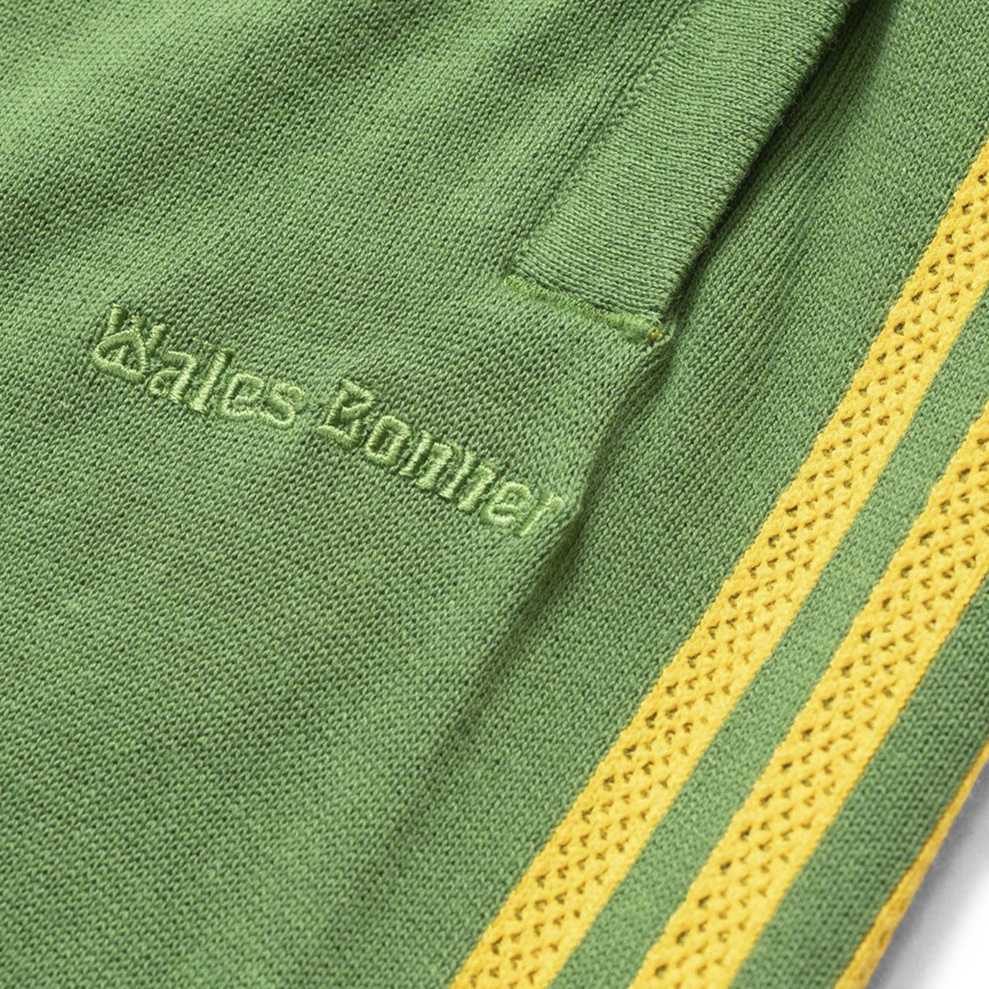 adidas x Wales Bonner New Knit Track Pants 'Gold/Green' - 3
