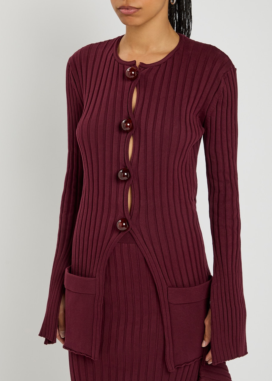 Stella Mccartney Textured Cotton-knit Cardigan - 2