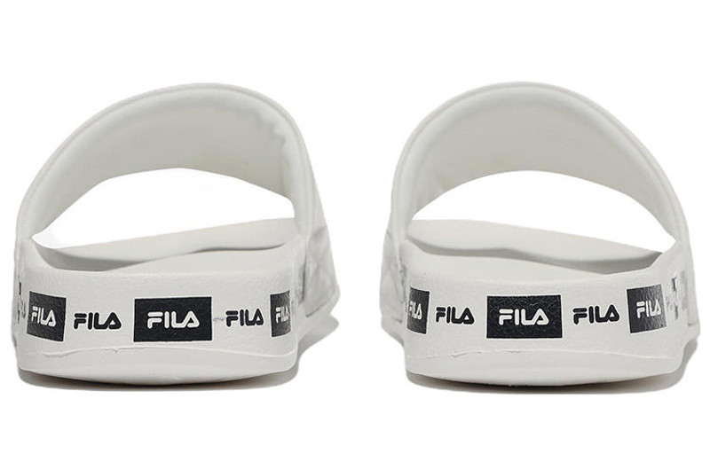 FILA FILA Sports Slippers Unisex White Black Korean Version 'White Black' 1SM01591E_920 outlook