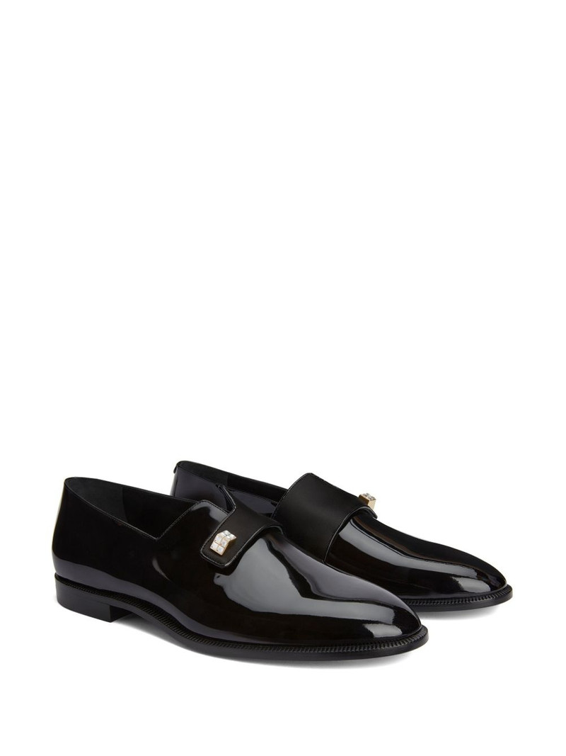 Giuseppe Zanotti Marty patent leather loafers outlook