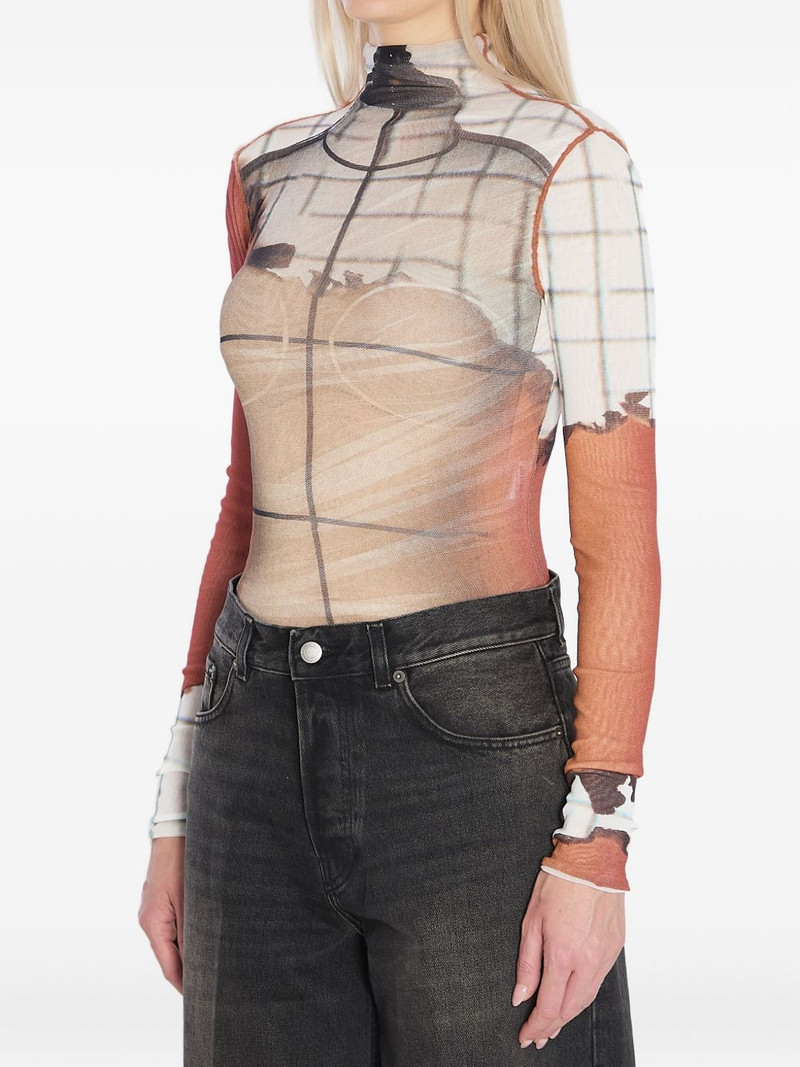 Jean Paul Gaultier The Fire bodysuit outlook