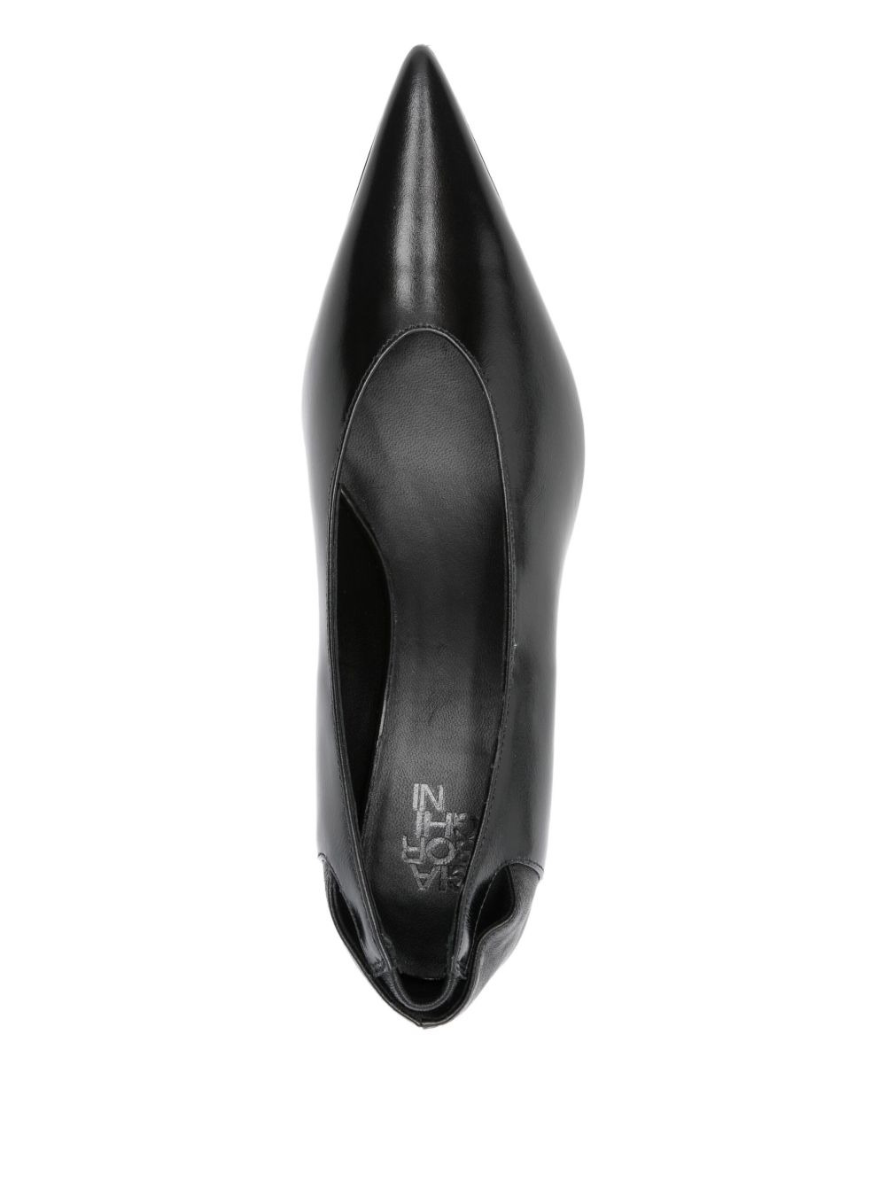 50mm Sloane pointed-toe kitten-heel pumps - 4