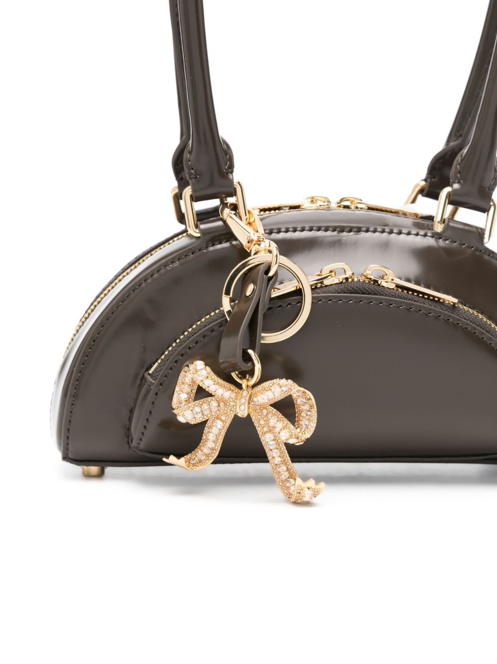 Curved Charm shoulder bag - 4