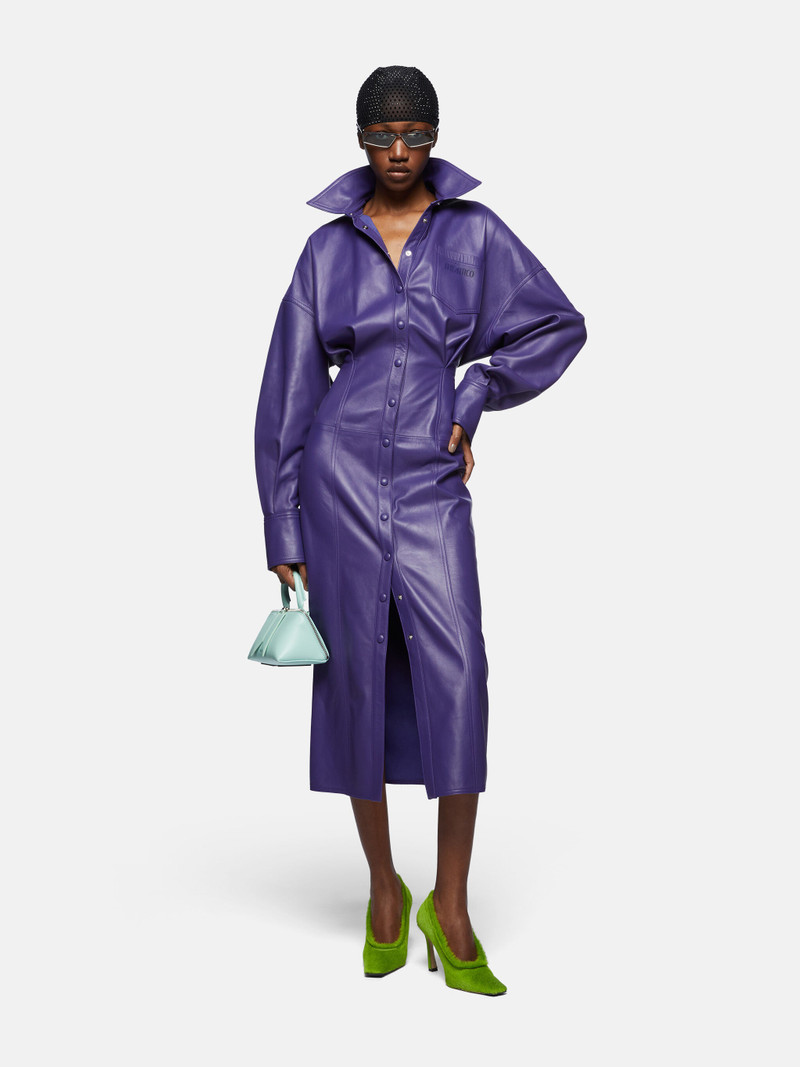 THE ATTICO VIOLET MIDI DRESS outlook
