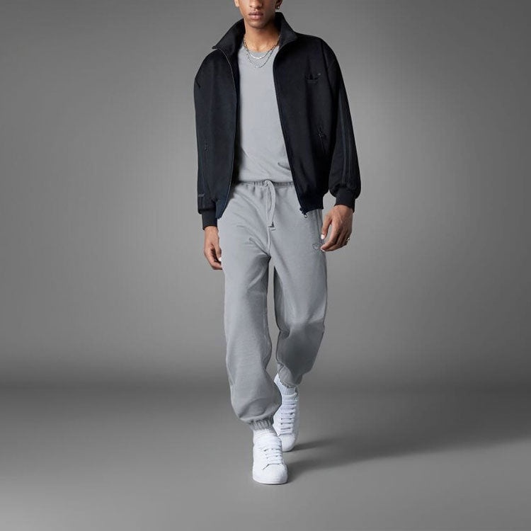 adidas originals Blue Version Essential French Terry Sweatpants 'Grey' HM6490 - 3