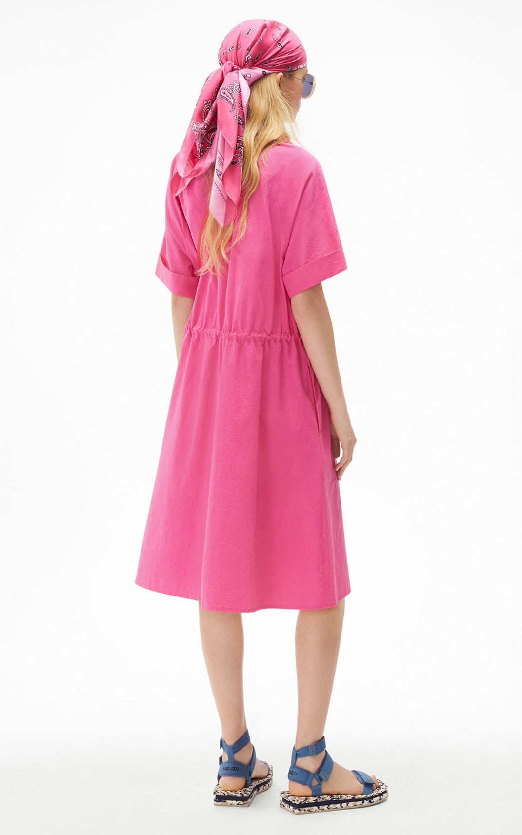 Fitted dress with K crest - 3