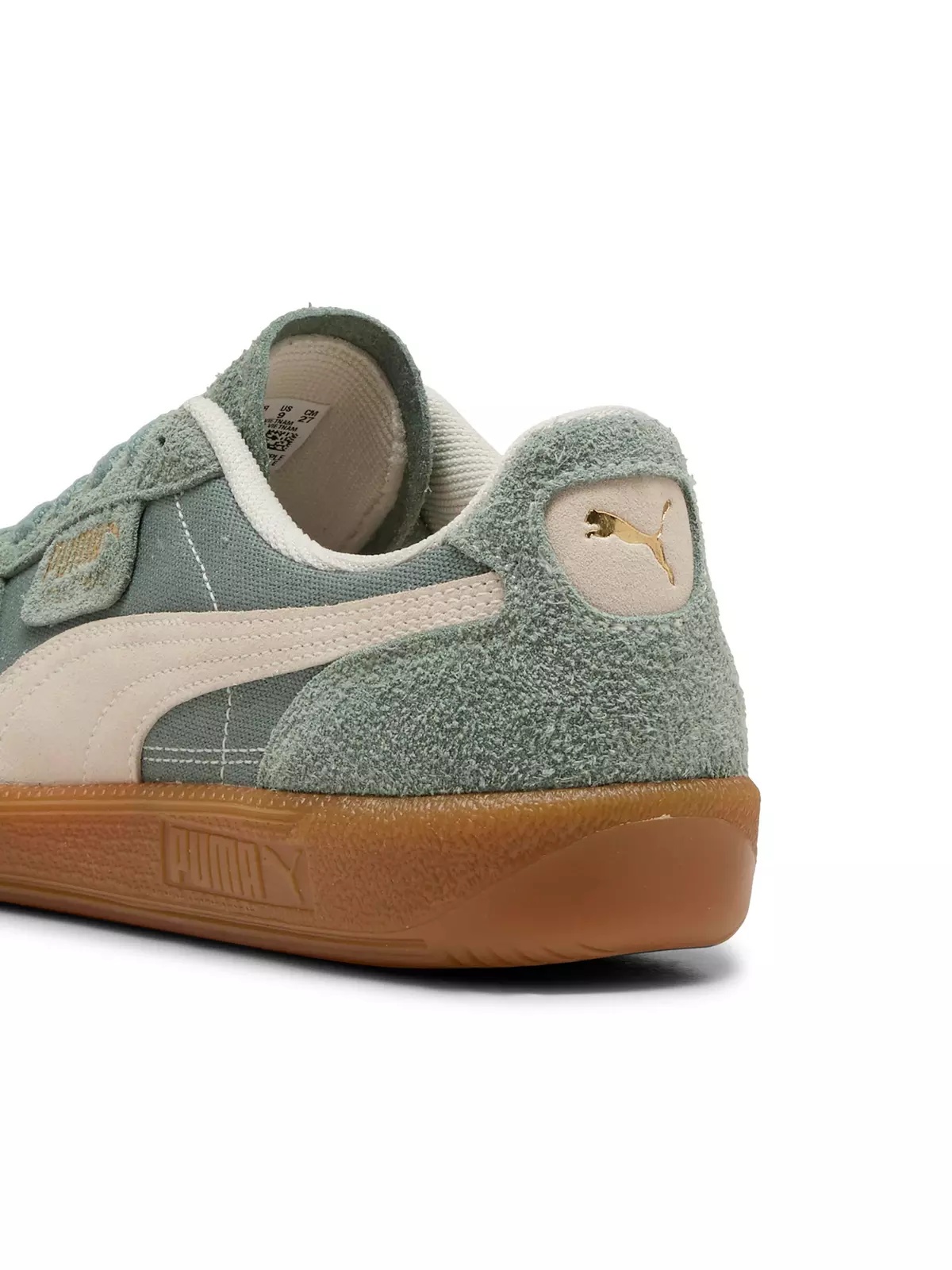 PUMA Palermo Vintage "Green/Beige" Women's Shoe - 6