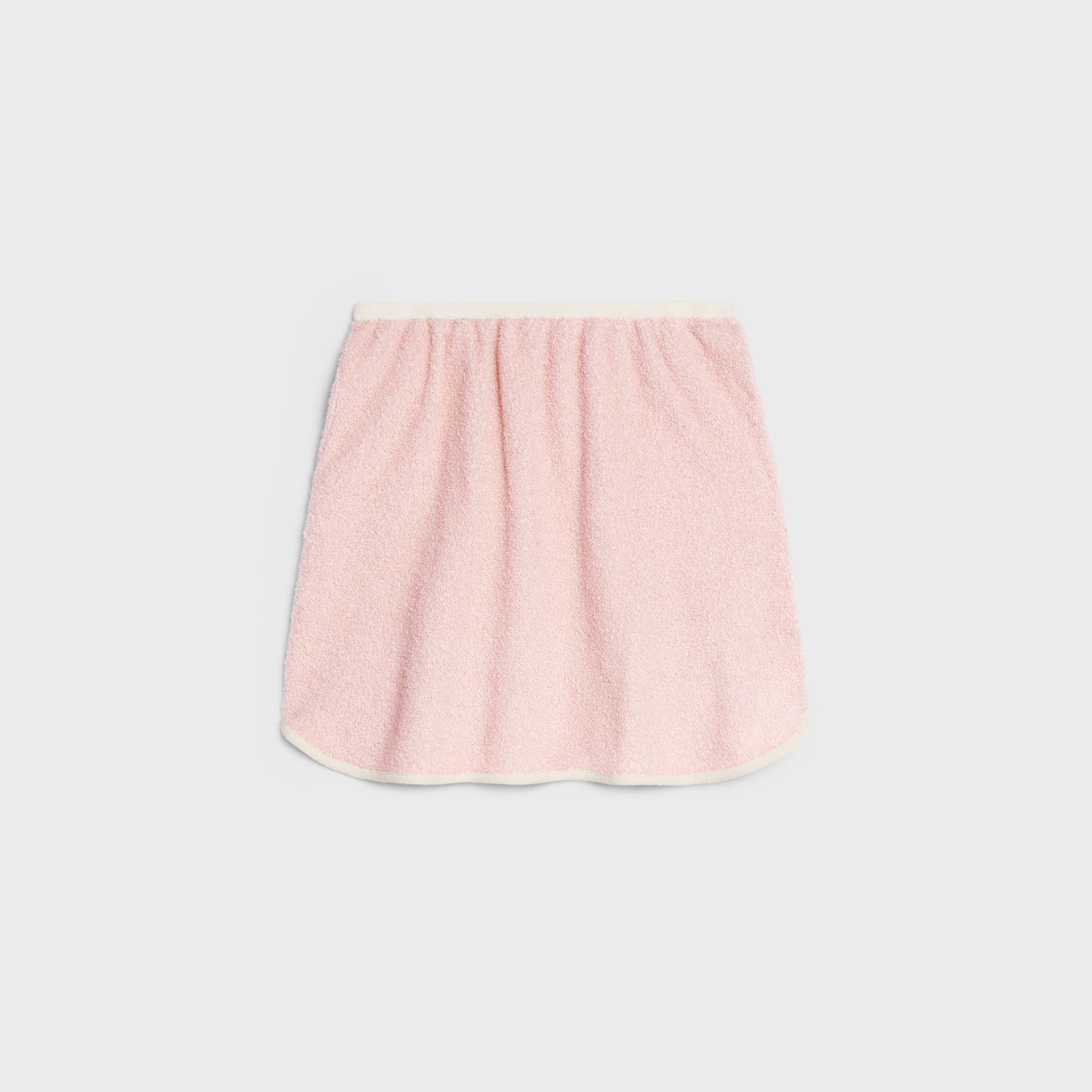 SHORT DRESS IN COTTON BOUCLÉ - 2