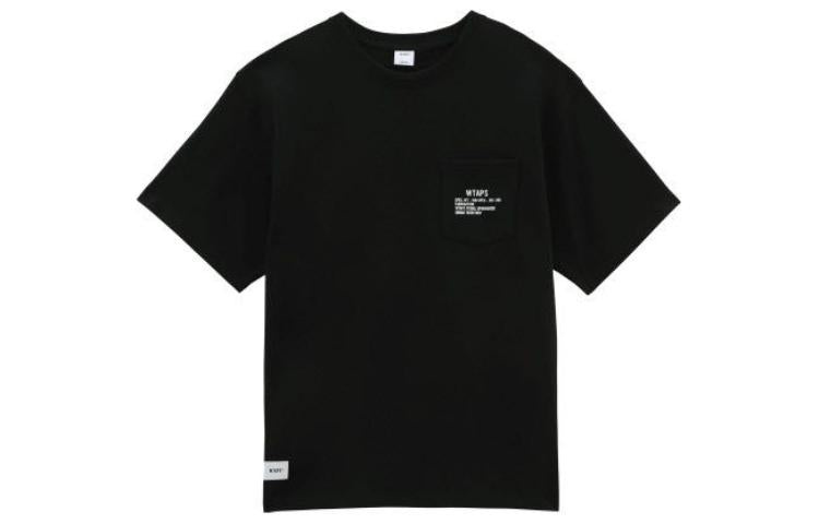 Vans x WTAPS Logo T-Shirt 'Black' VN0A7SPRBLK - 2