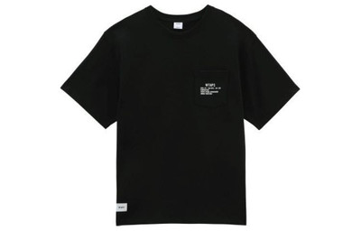 Vans Vans x WTAPS Logo T-Shirt 'Black' VN0A7SPRBLK outlook