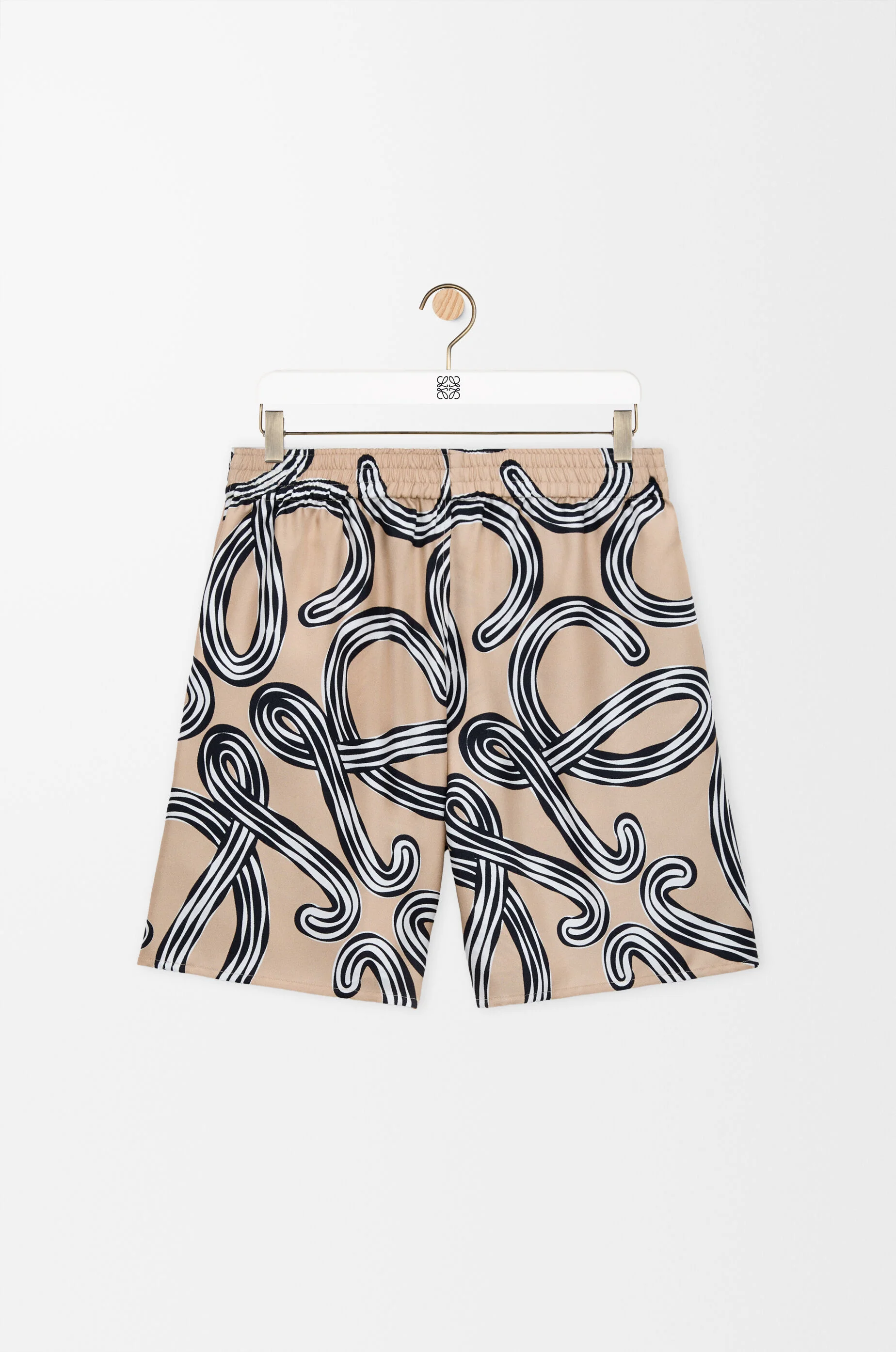 Shorts in silk - 1