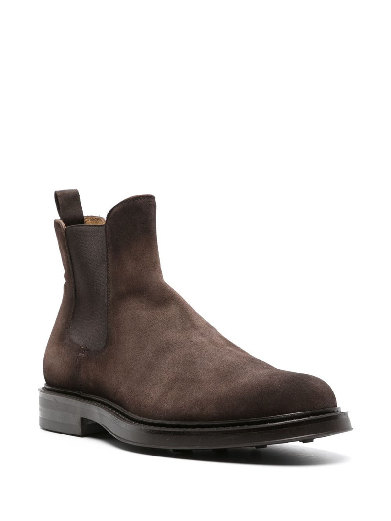 OFFICINE CREATIVE Uniform 005 suede Chelsea boots outlook