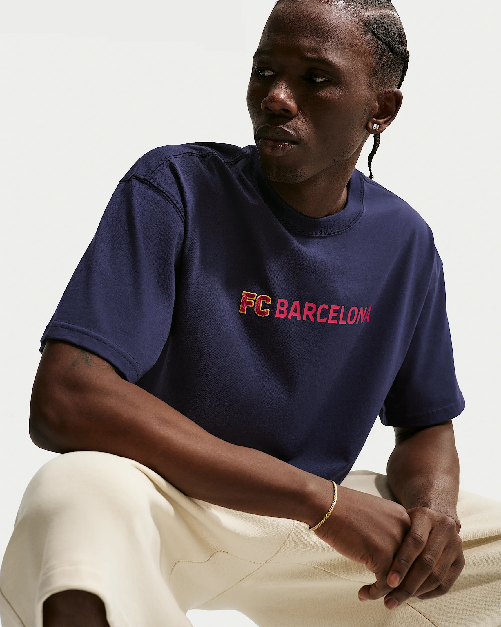 FC Barcelona Premium Men's Nike Soccer T-Shirt - 1