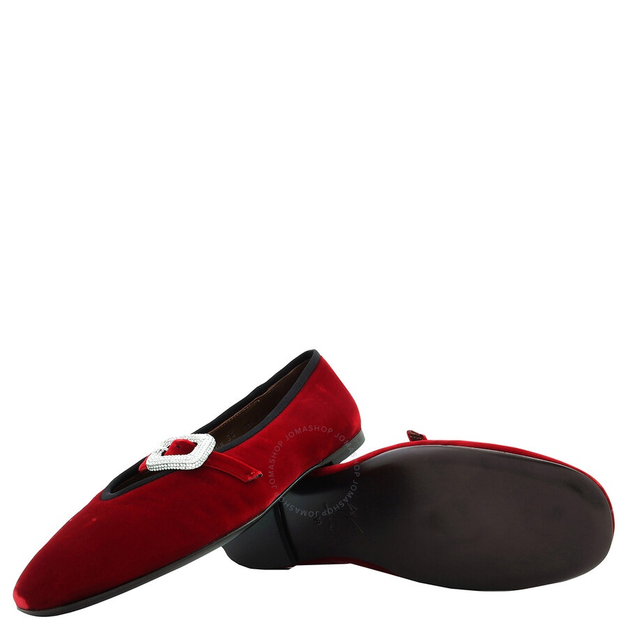 Giuseppe Zanotti Georgia Buckle Mary Jane Ballet Flats - 2