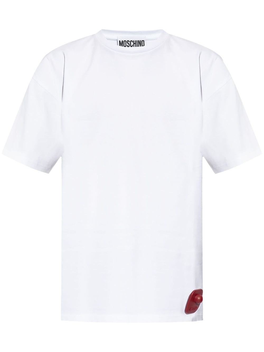 logo appliquÃ© cotton t-shirt - 1