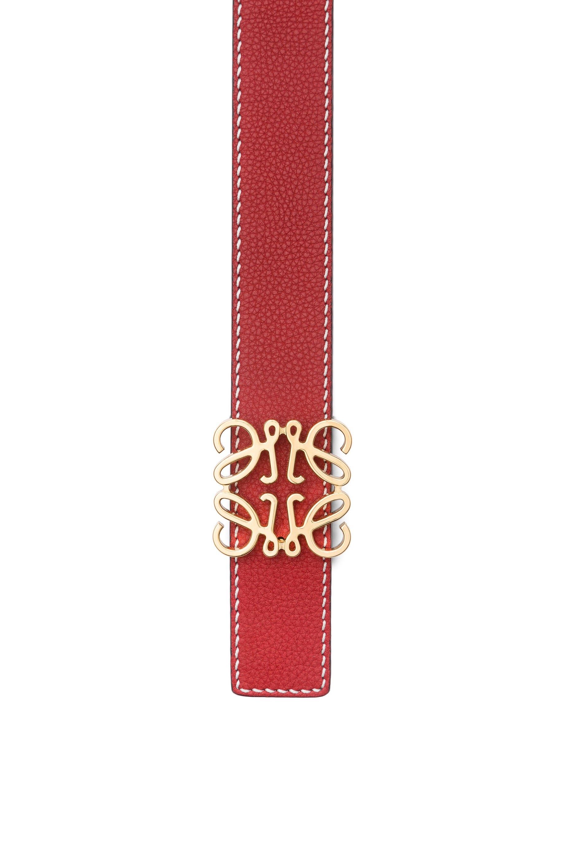 Anagram belt in soft grained calfskin - 3