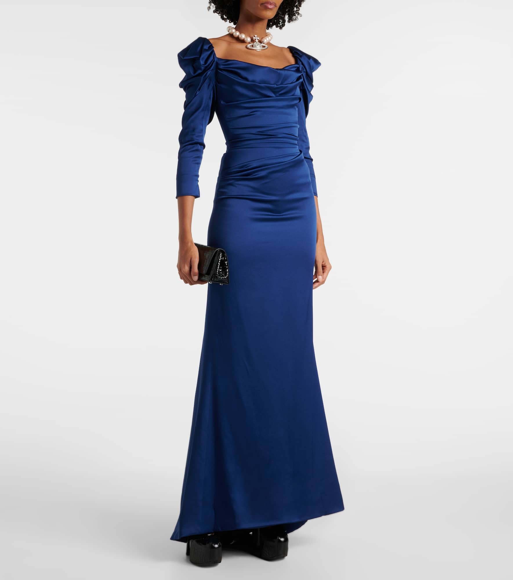 Bridal Astral satin corset gown - 2