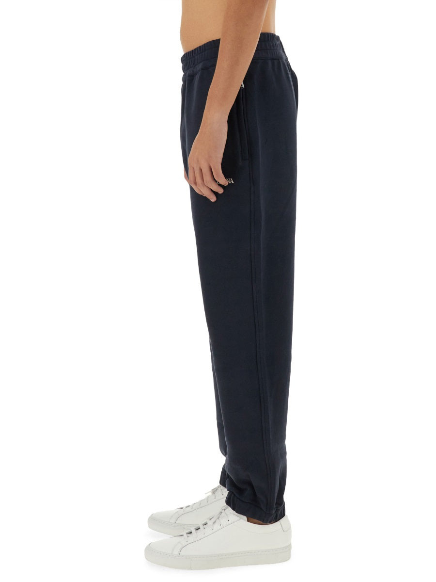 Zegna Men Jogging Pants With Logo - 4
