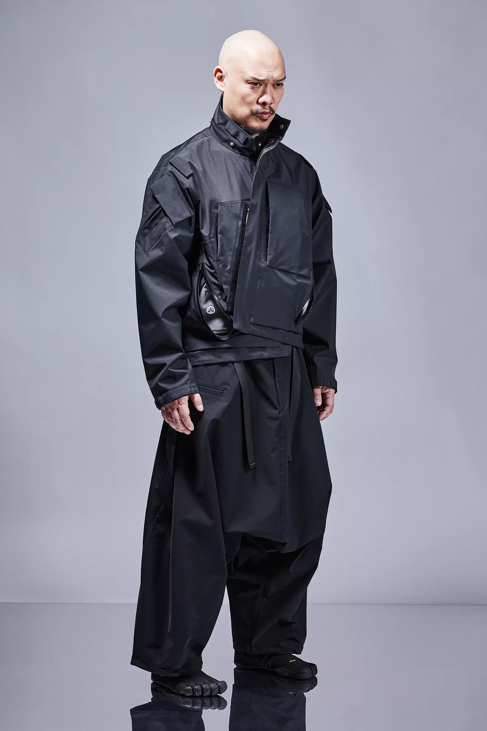 ACRONYM P58-DS Schoeller Dryskin Ultrawide Trouser Black