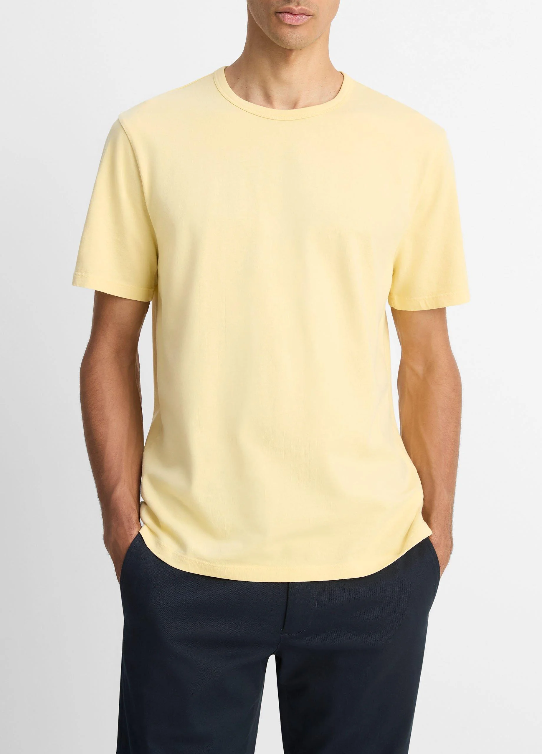 Garment Dye Cotton T-Shirt - 1