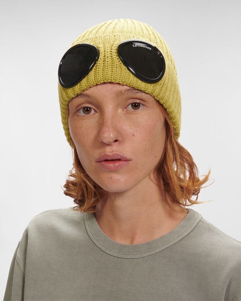 C.P. Company Extra Fine Merino Wool Goggle Beanie outlook
