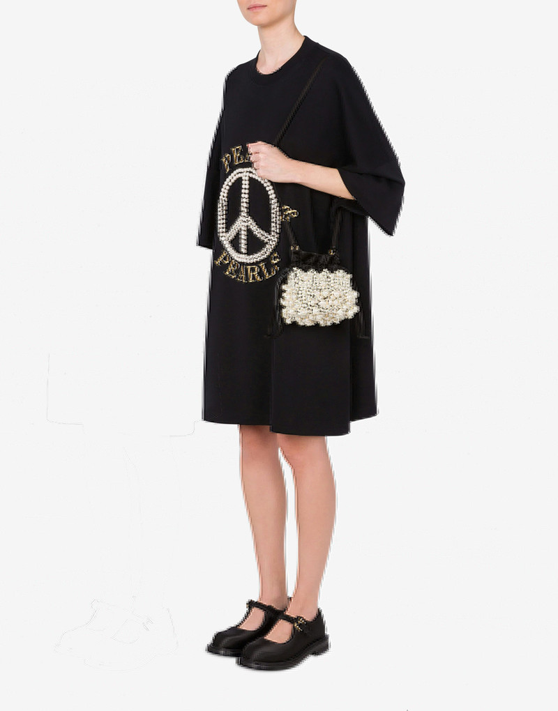 Moschino PEARLS BUCKET BAG outlook