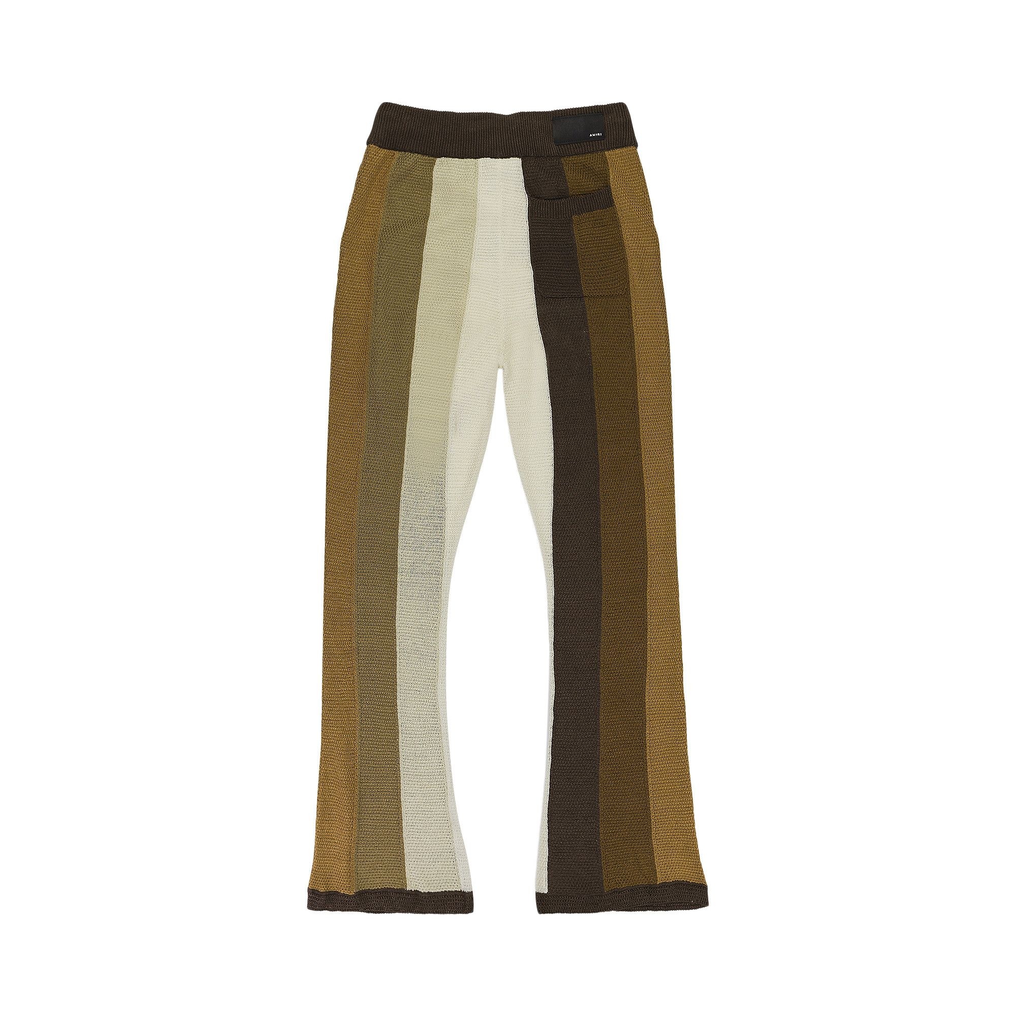Amiri Color-Block Drawstring Pants 'Brown' - 2