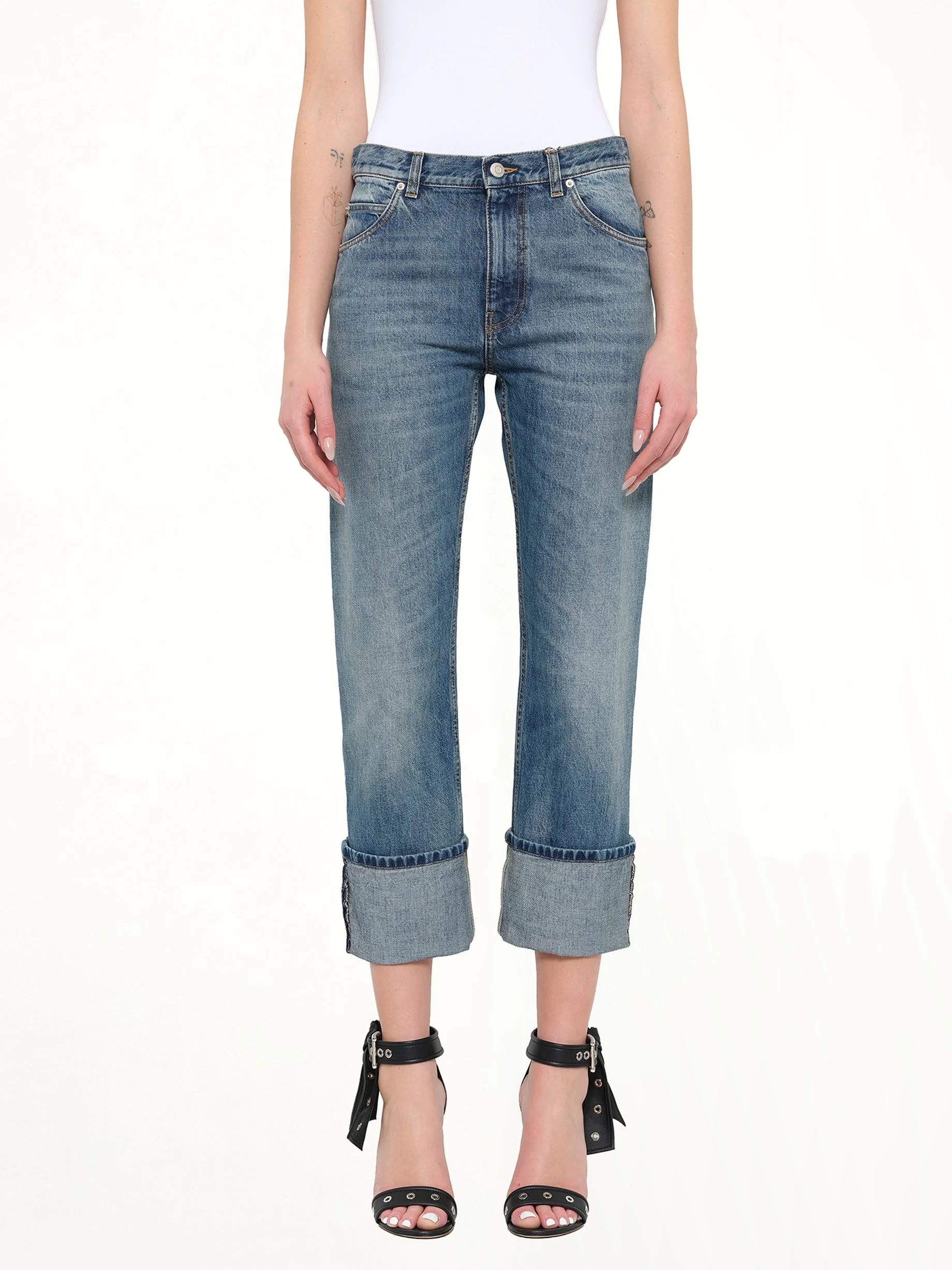 Alexander McQueen Pants in Blue - 1