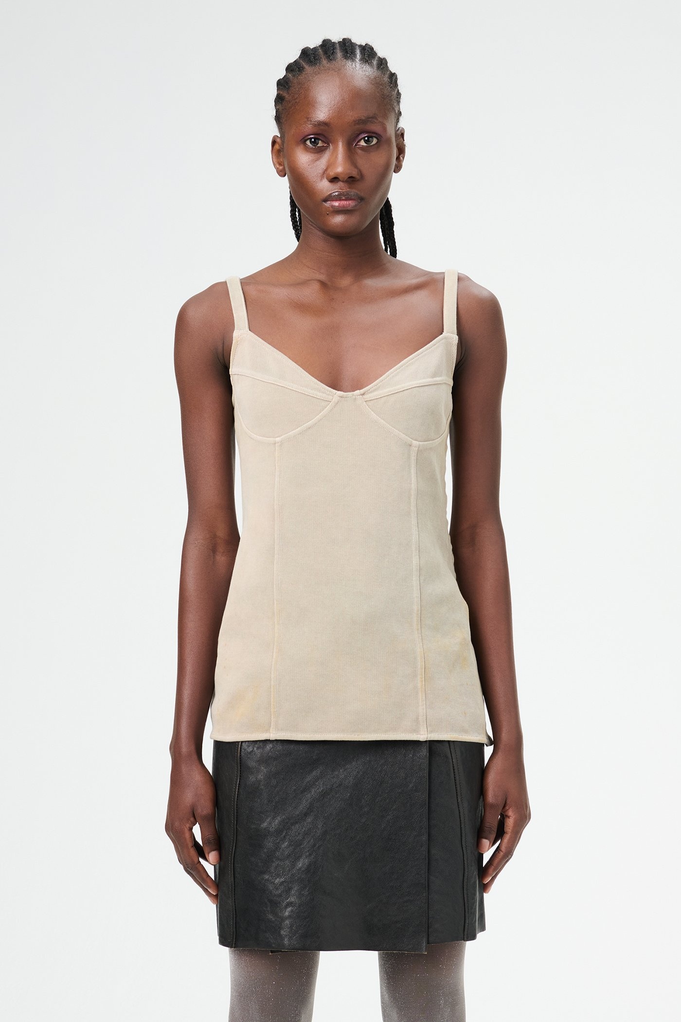 Cami Tank Attic Wash Athletic Rib - 3