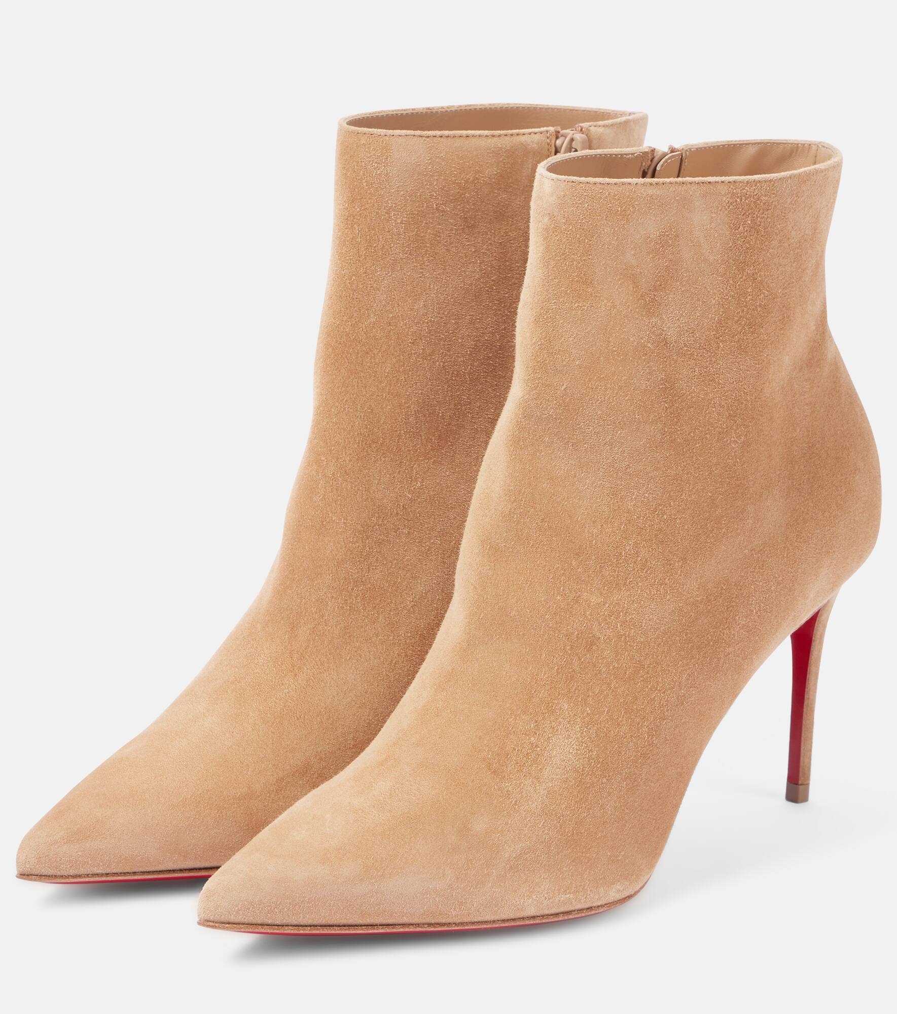 So Kate 85 suede ankle boots - 4