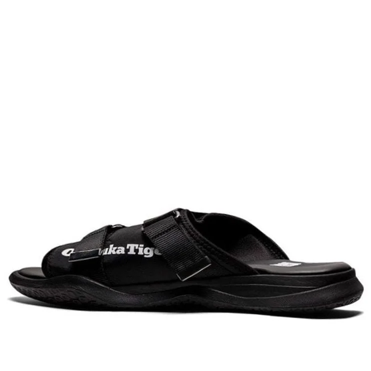 Onitsuka Tiger Ohbori Slider Stylish Sports Black Sandals 1183B499-001 - 1
