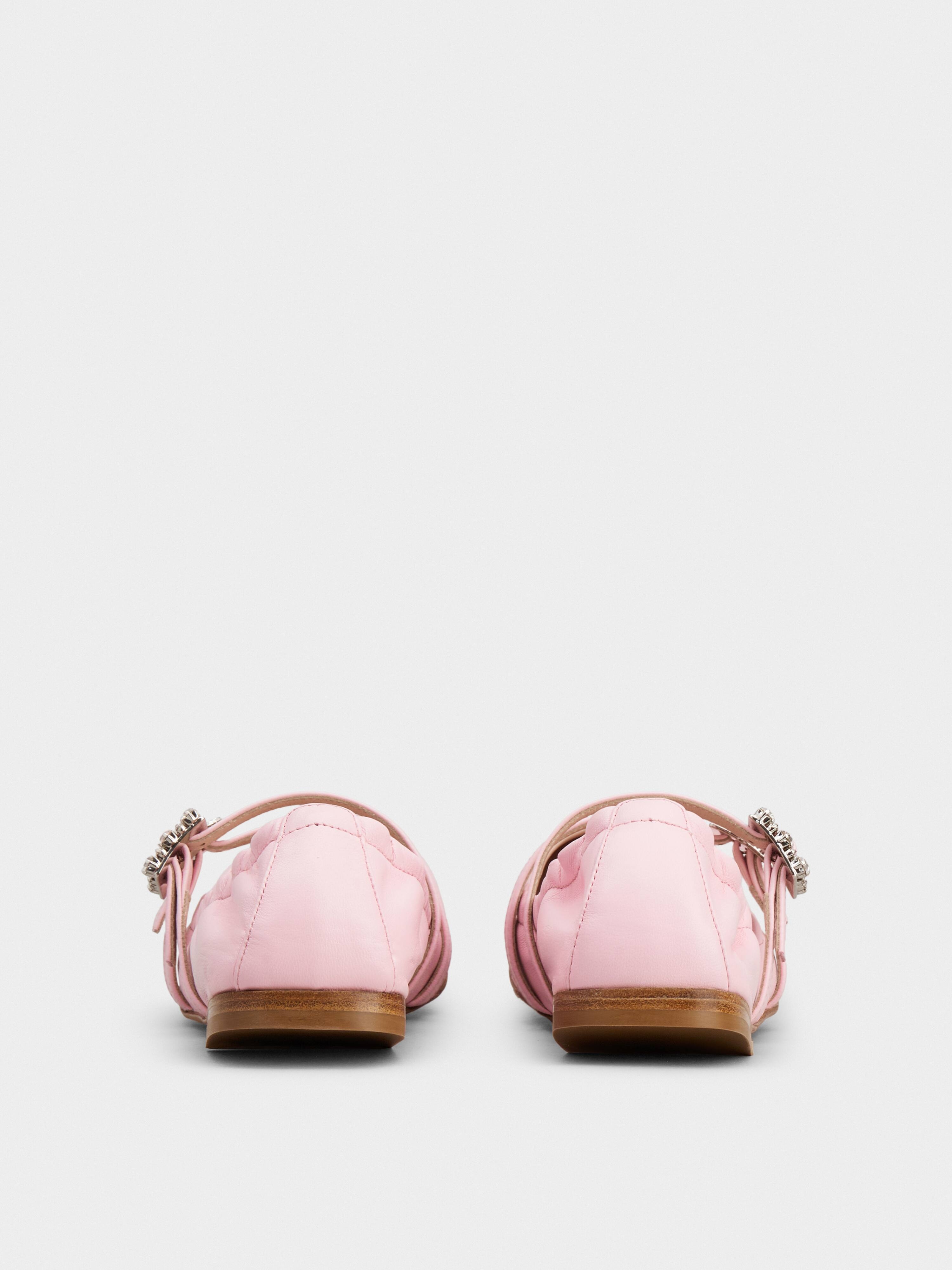 Mary Janes in nappa leather - 5