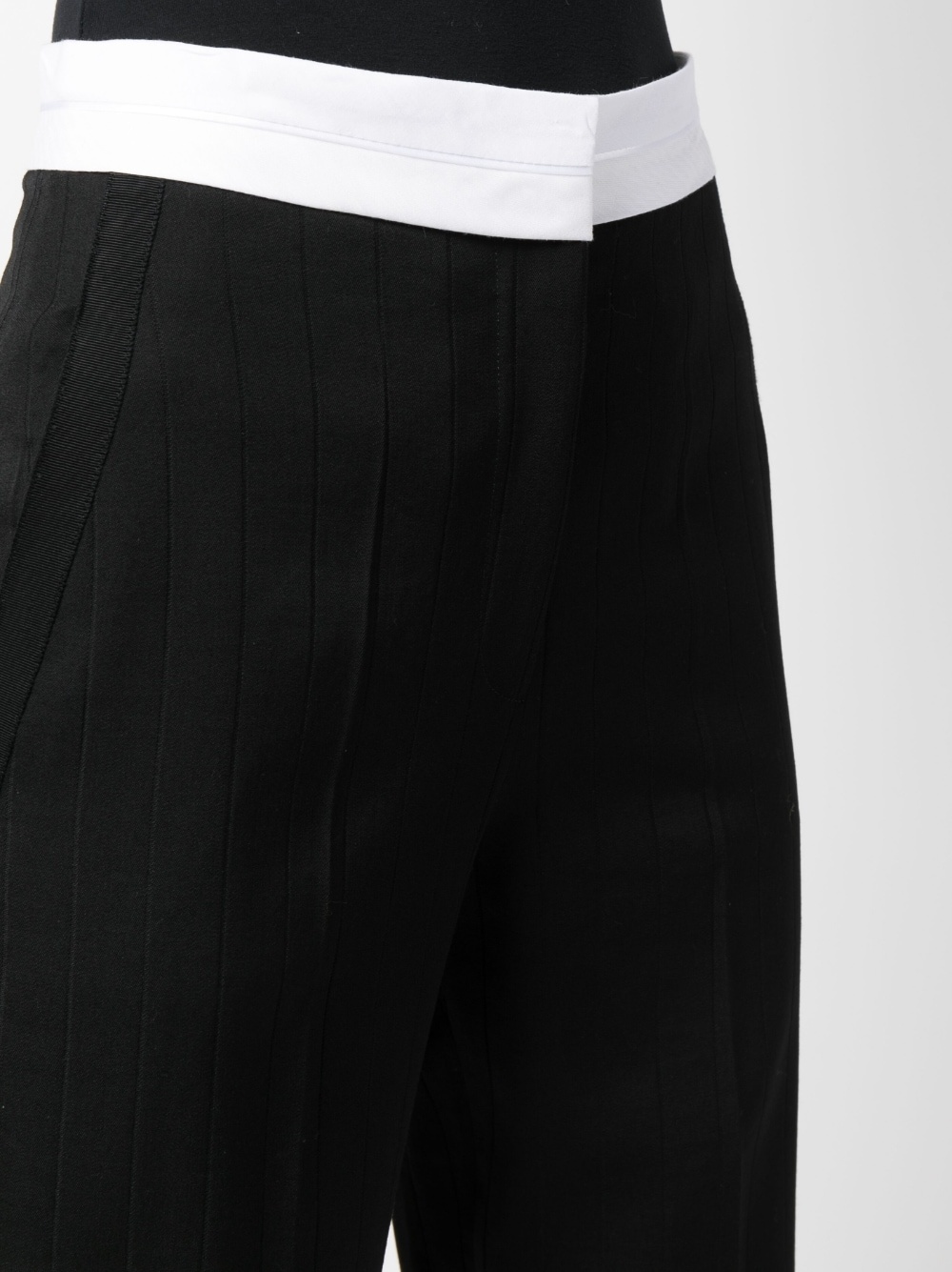 straight-leg trousers - 5