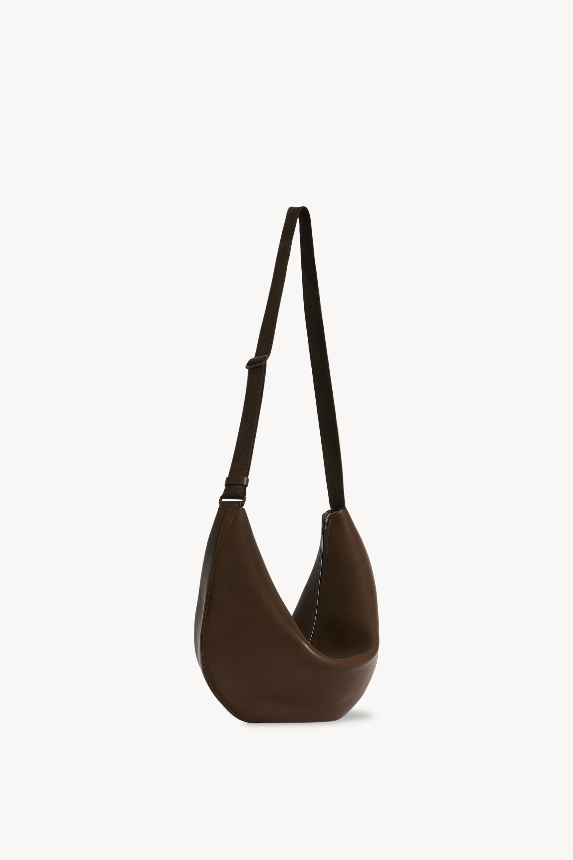 Crossbody Crescent Bag in Leather - 2