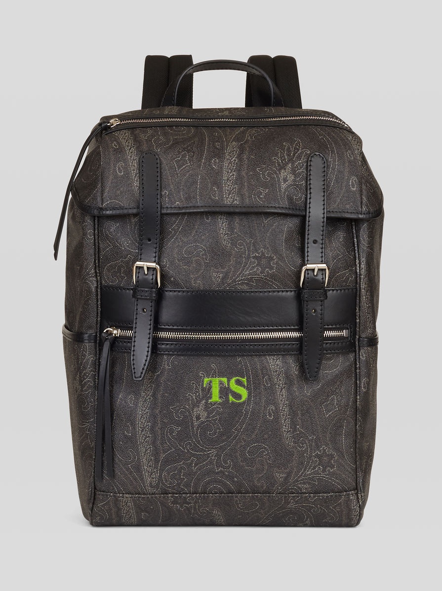 PAISLEY JACQUARD BACKPACK - 2