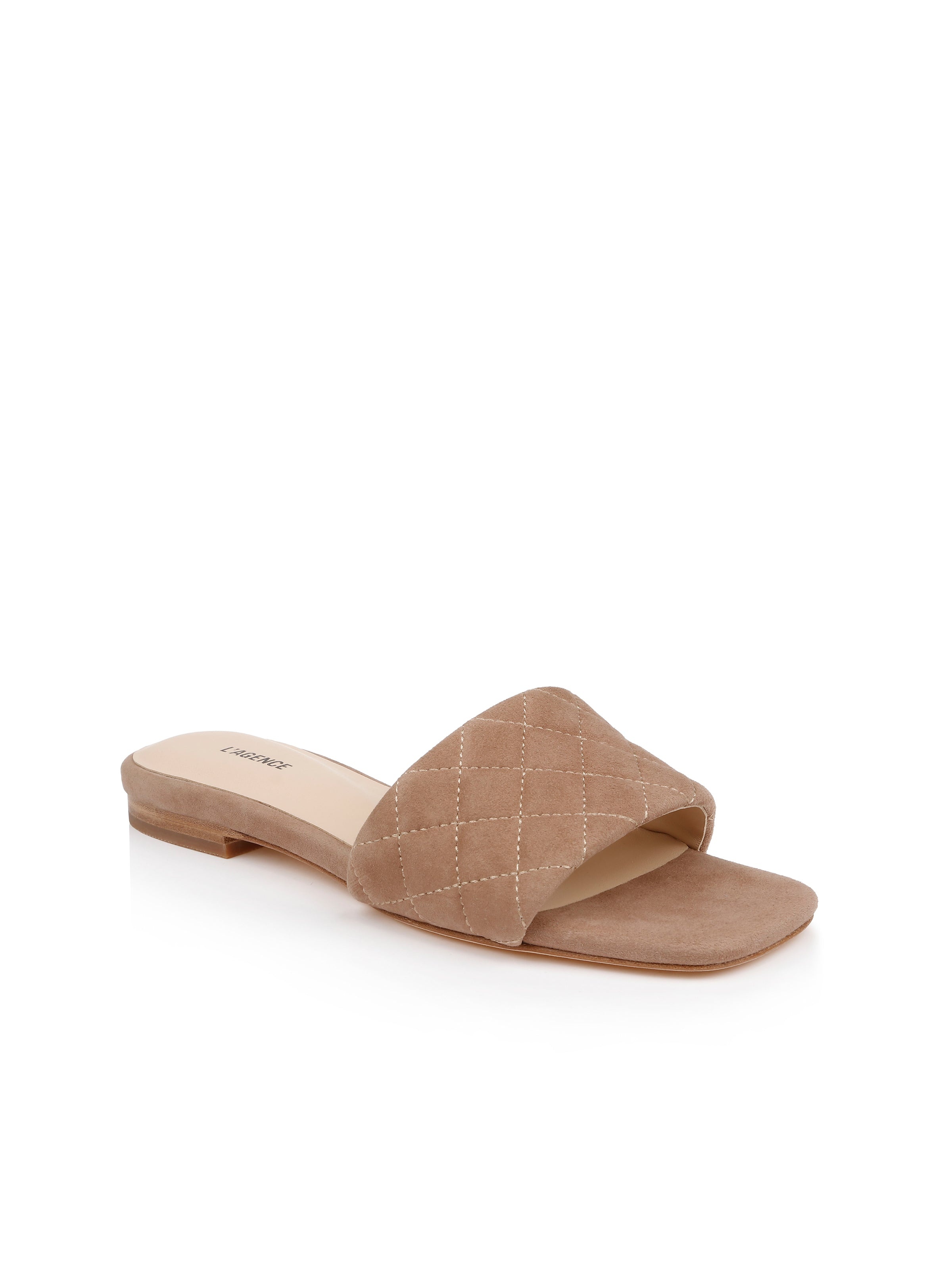 Aloise Suede Slide Sandal - 2