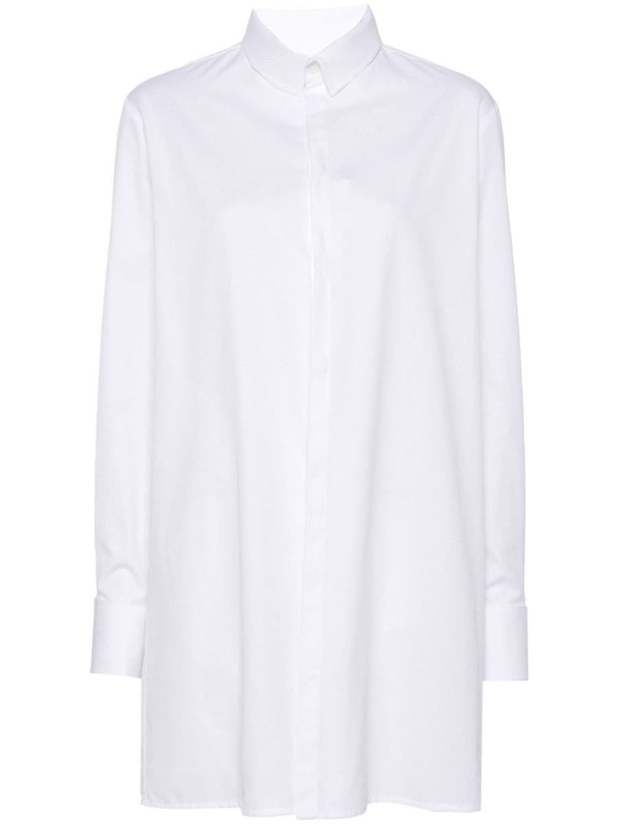 Mm6 Maison Margiela Cotton Long Shirt - 1