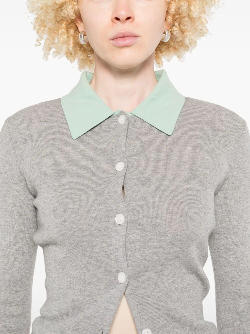 Merino Wool Cardigan - 4