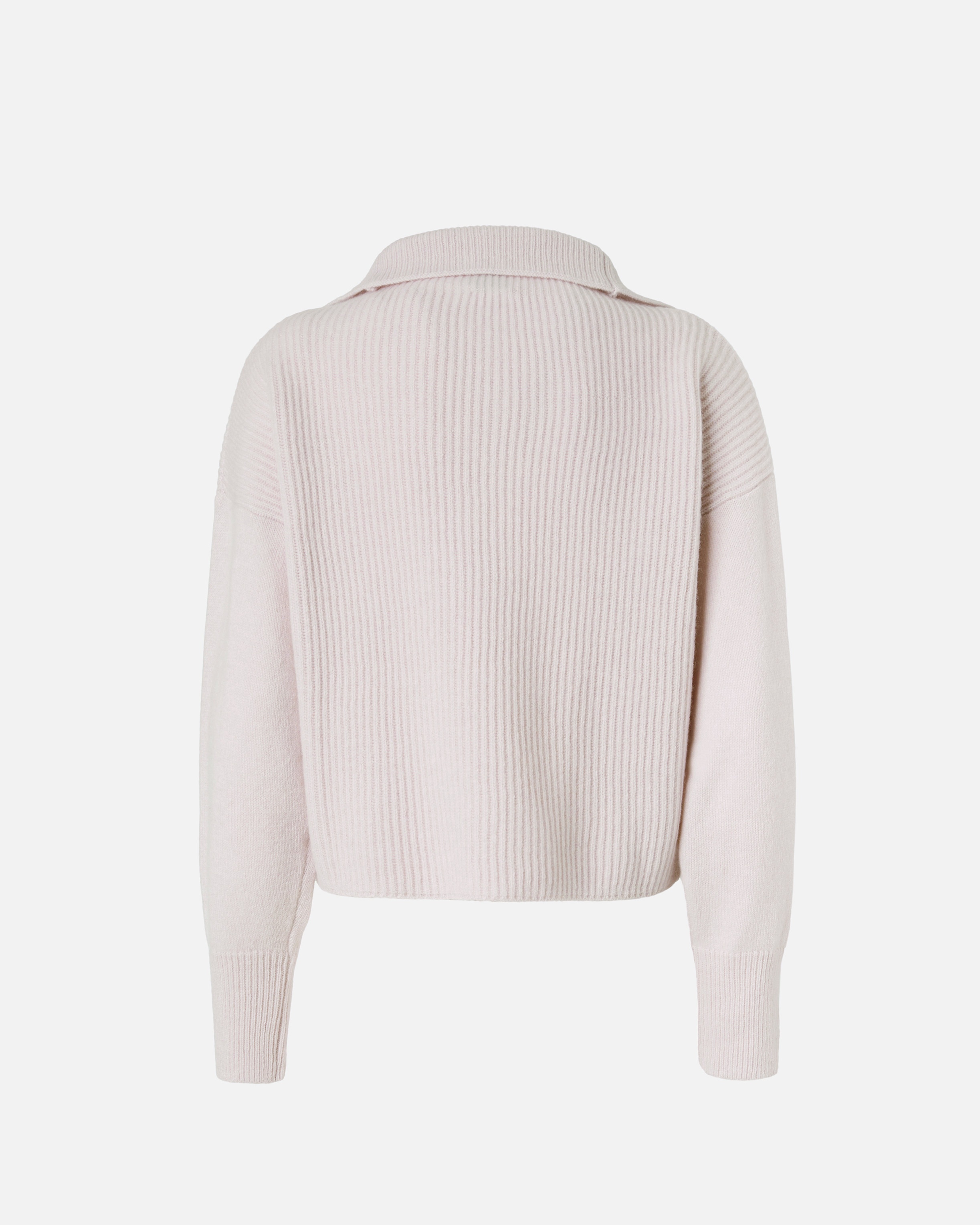 RIBBED JUMPER WITH ZIP NECK - 6