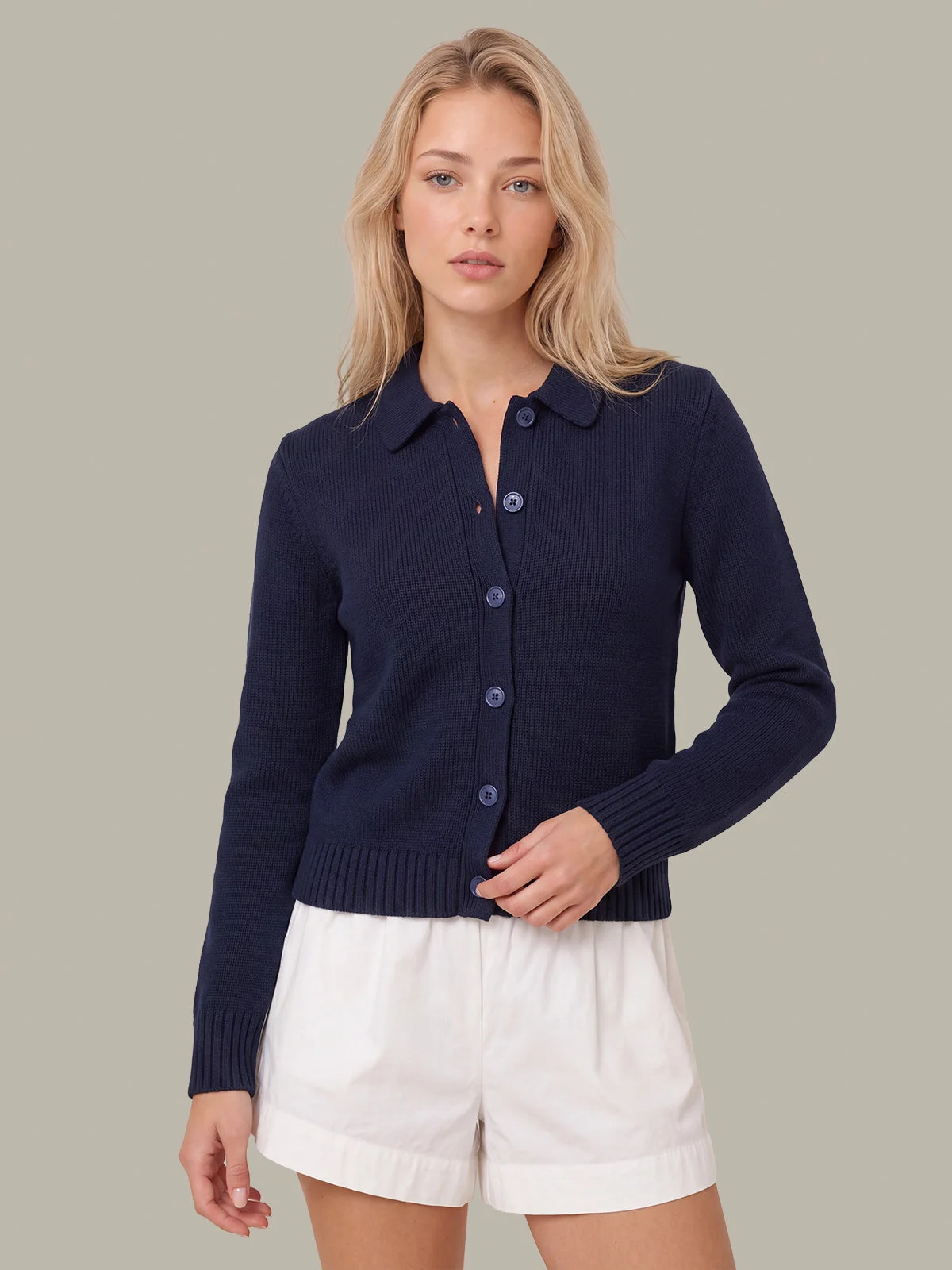 Camden: Cotton Cardigan - 1