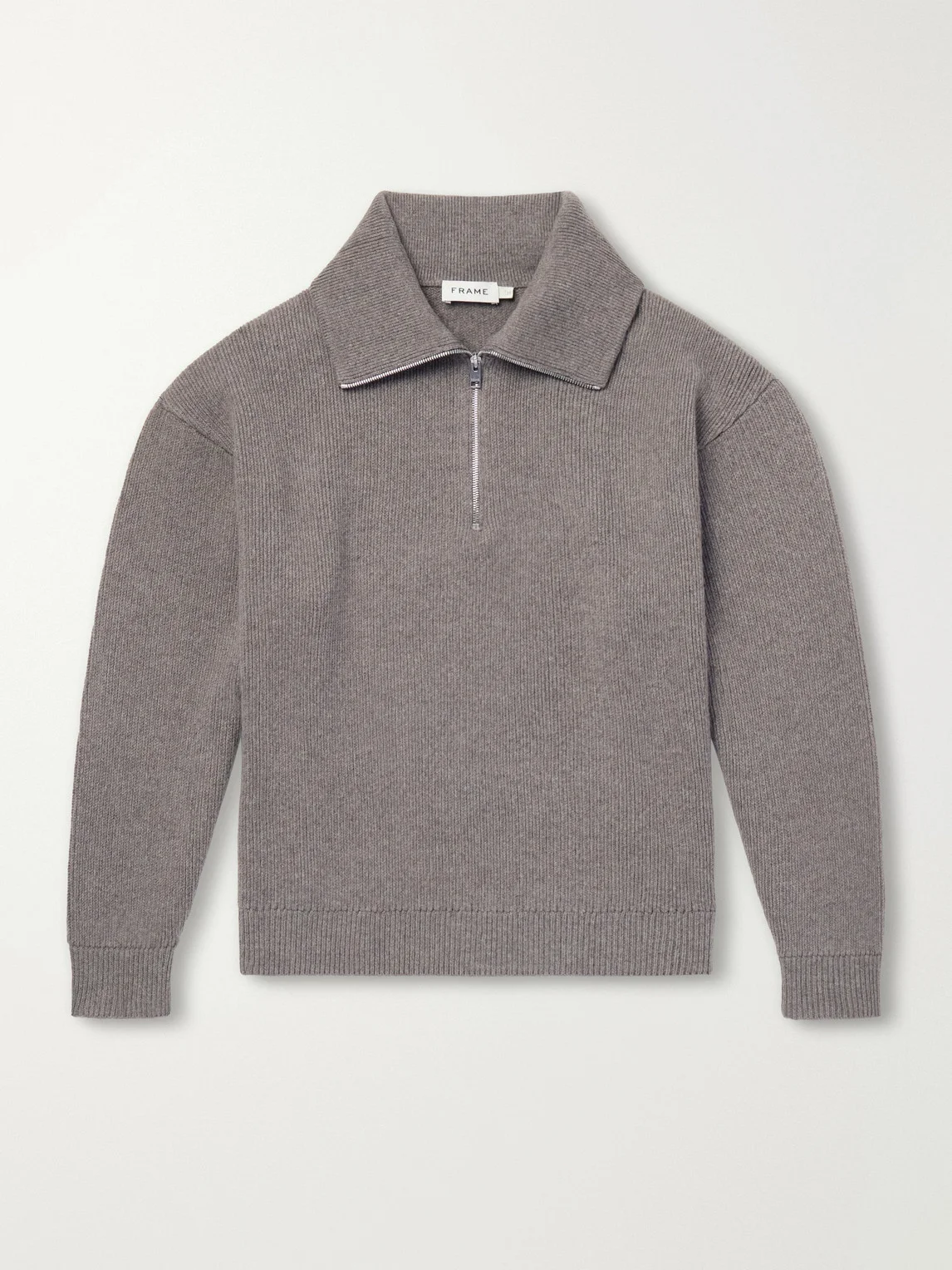 Wool Half-Zip Sweater - 1