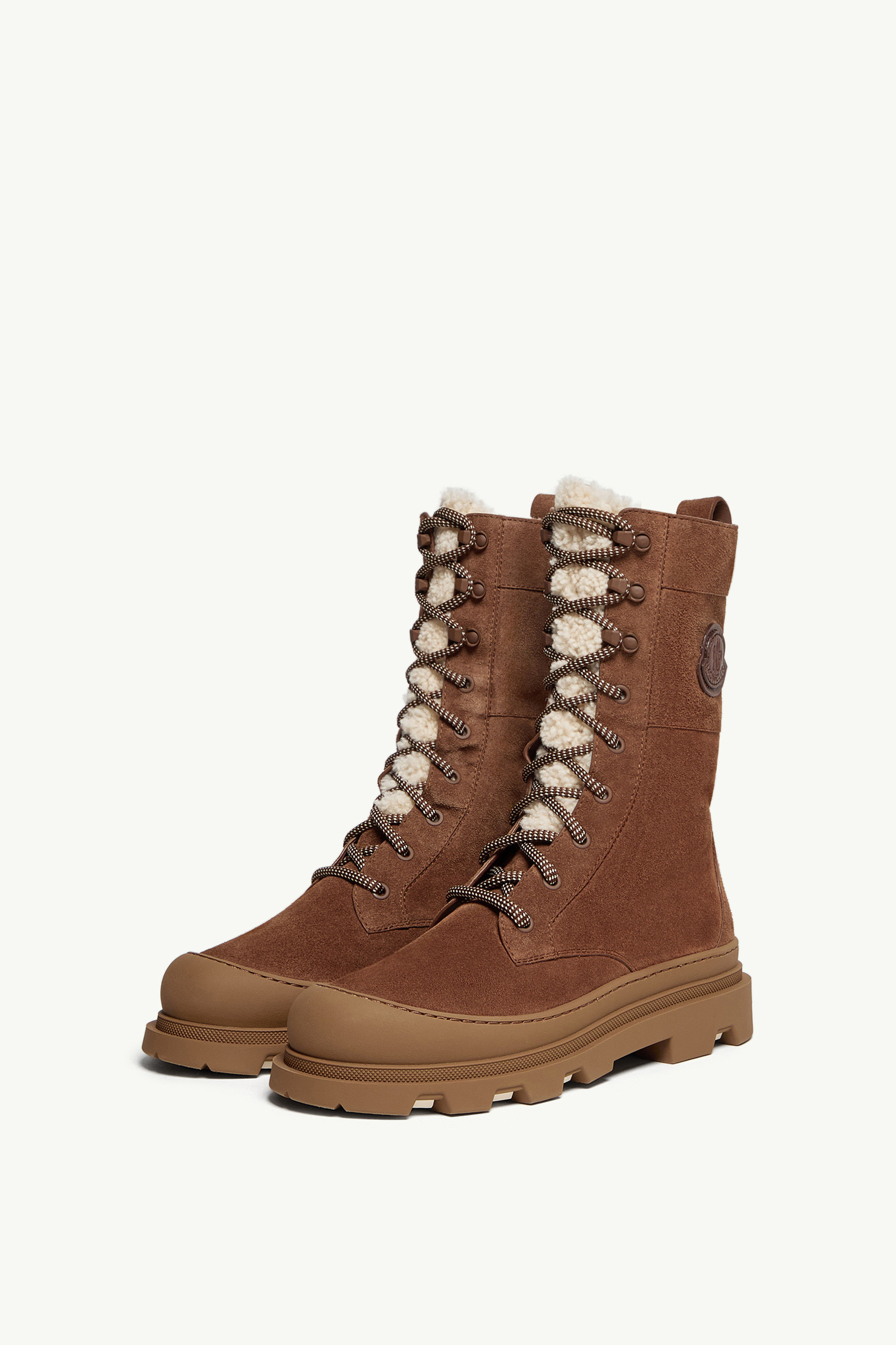 Vera High Suede Lace-Up Boots - 4