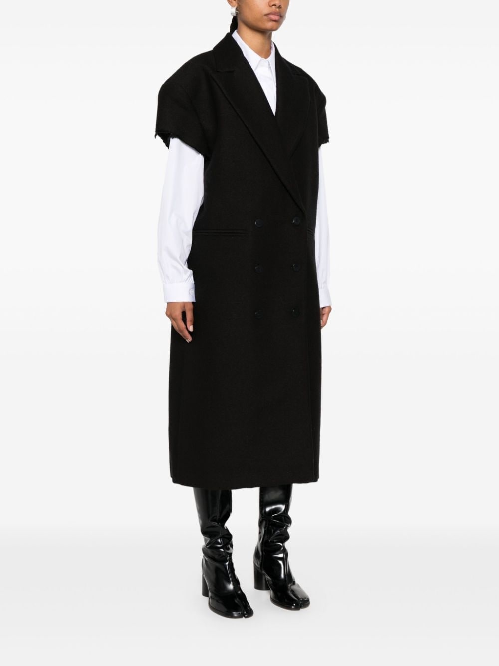 raw-cut coat - 3