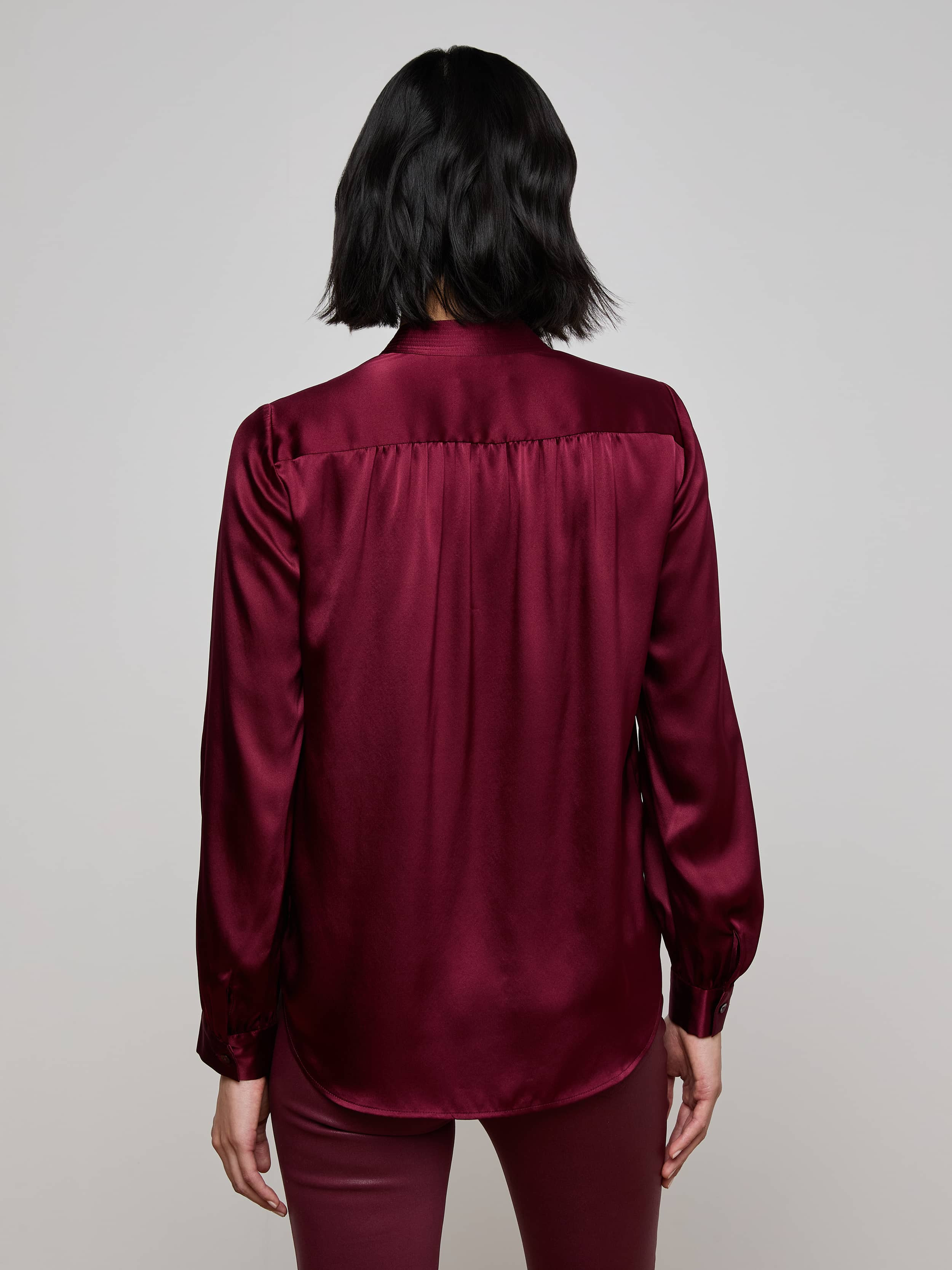 Bianca Silk Blouse - 5