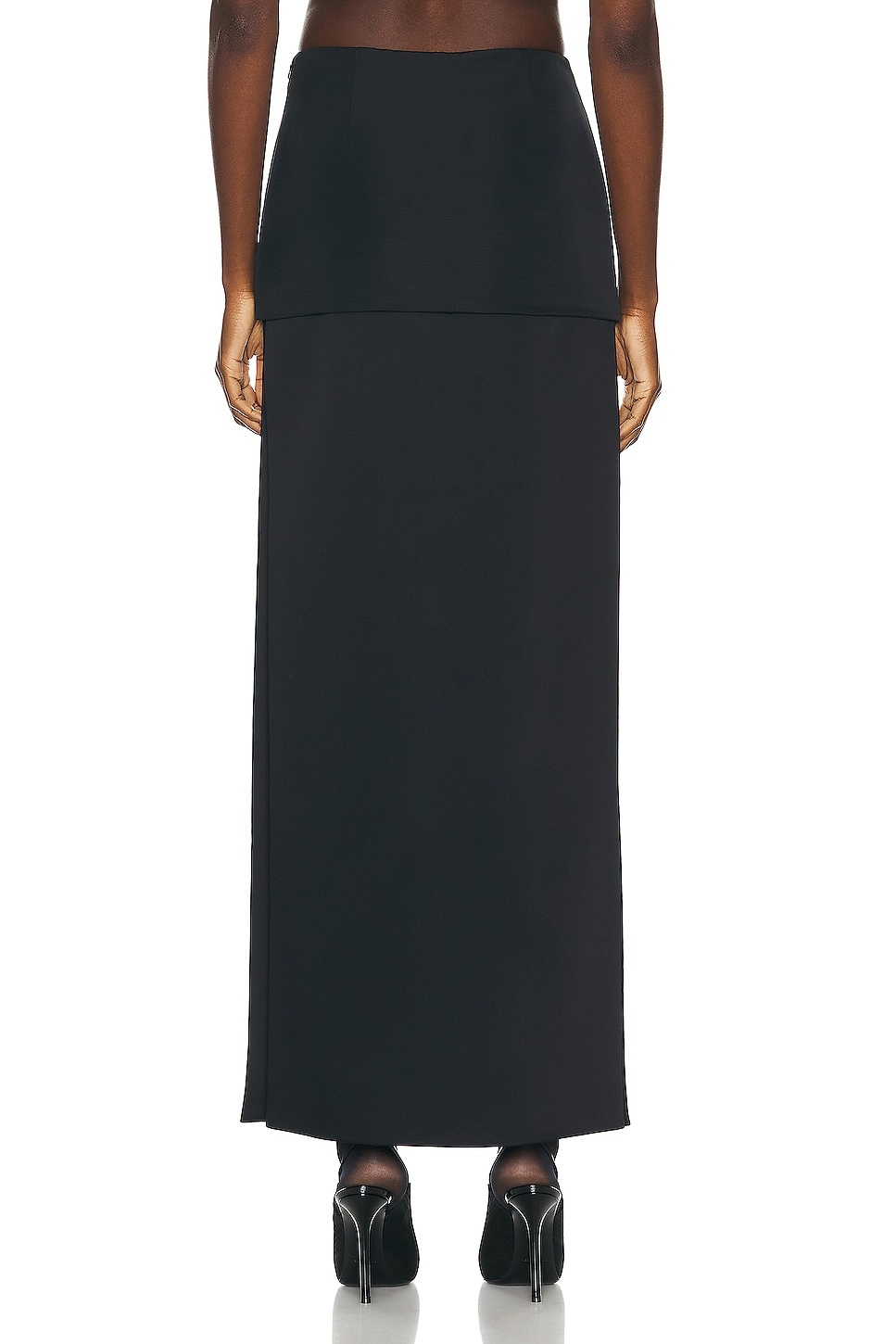 KHAITE Saxon Skirt | forward | REVERSIBLE
